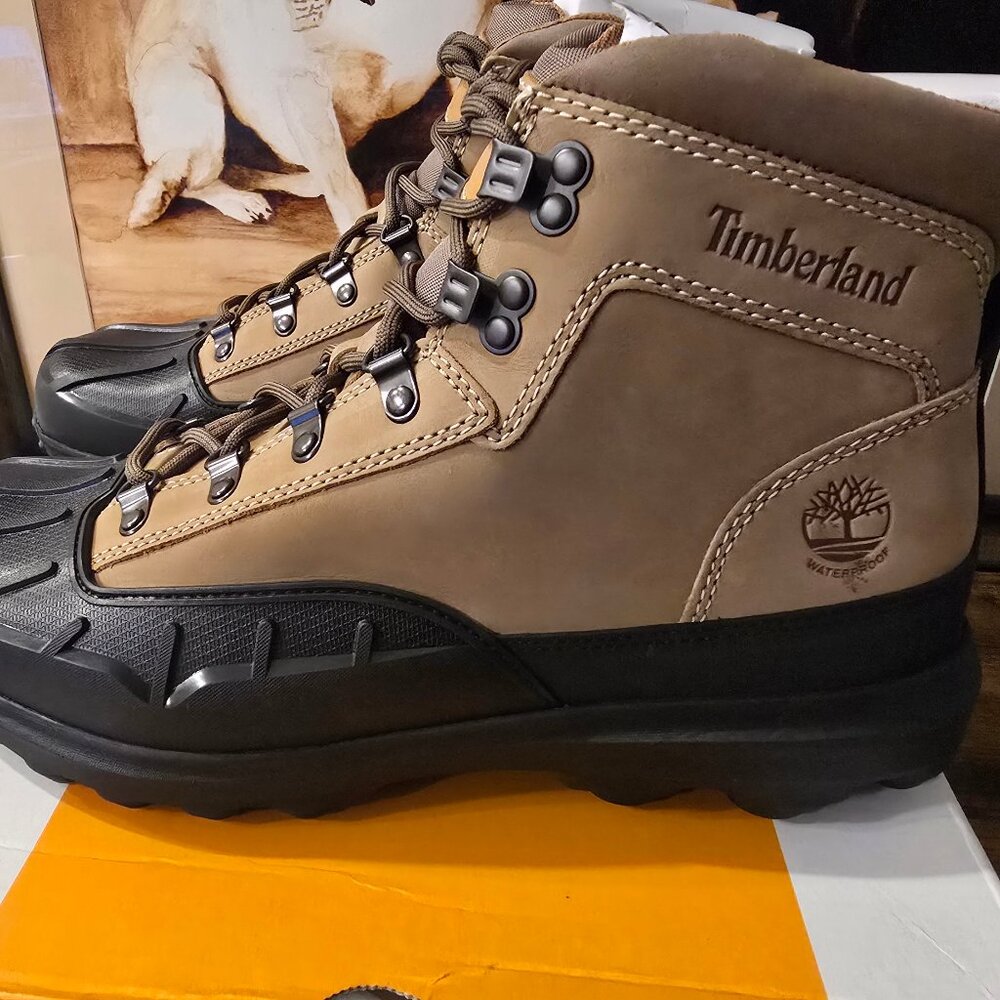 Timberland Converge Mid Lace-up Waterproof Nubuck Men's Boots TB0A2QQUEN3 Sz 10